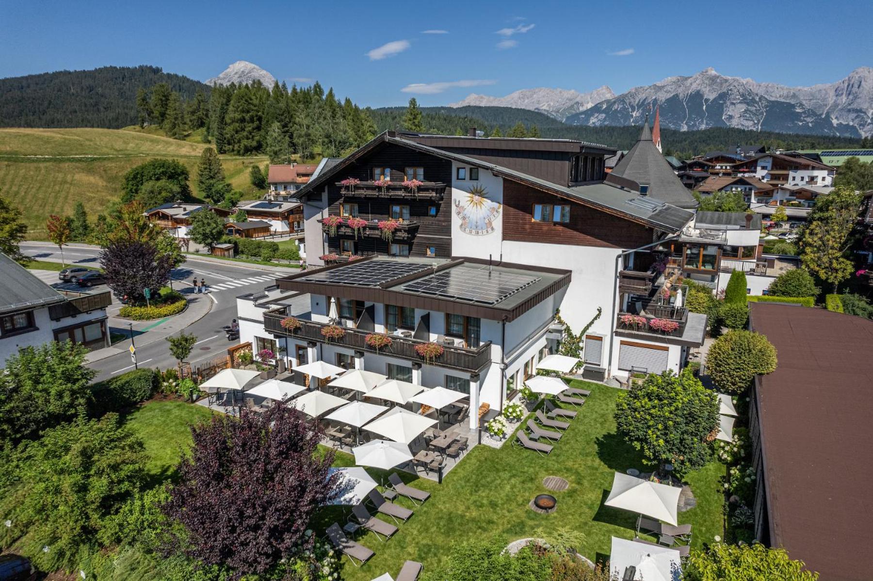 Hotel Bergland All Inclusive Top Quality Seefeld in Tirol Eksteriør billede